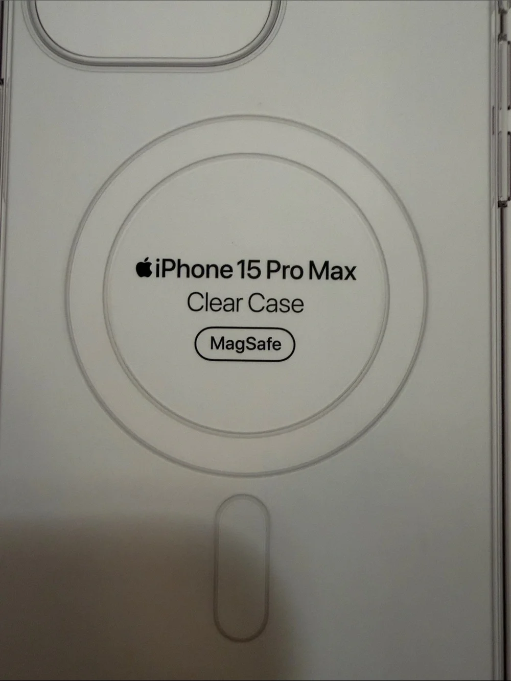 Apple Clear MagSafe iPhone 15 Pro Max Case - Transparent NEW, SEALED IN BOX